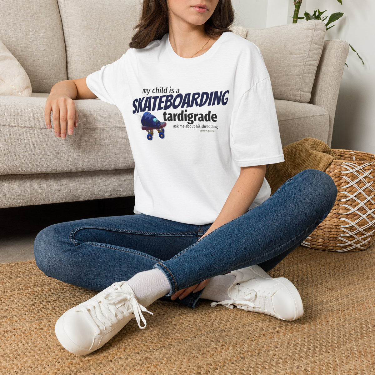 My Child Is a Skateboarding Tardigrade Graphic T-Shirt