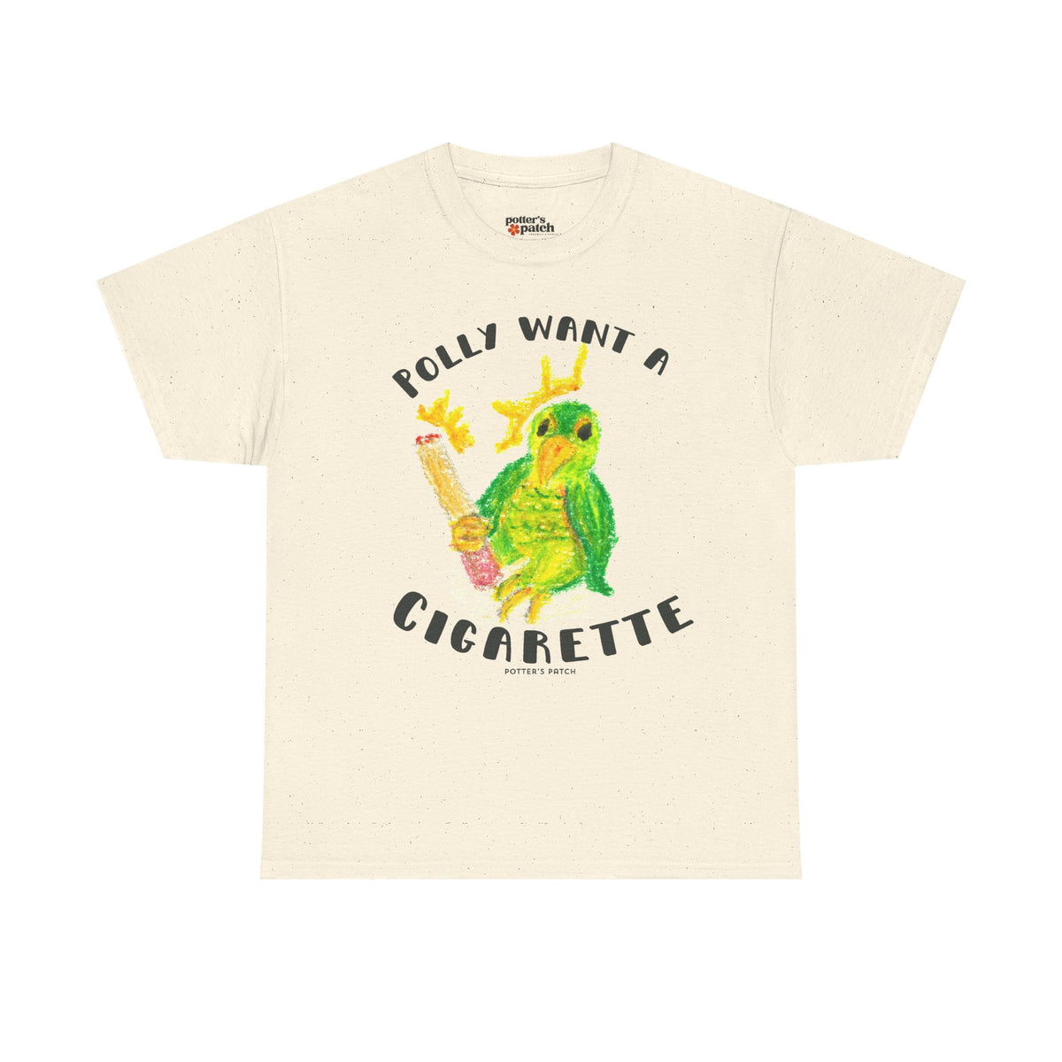 Bird 'Polly Wants a Cigarette' T‑Shirt