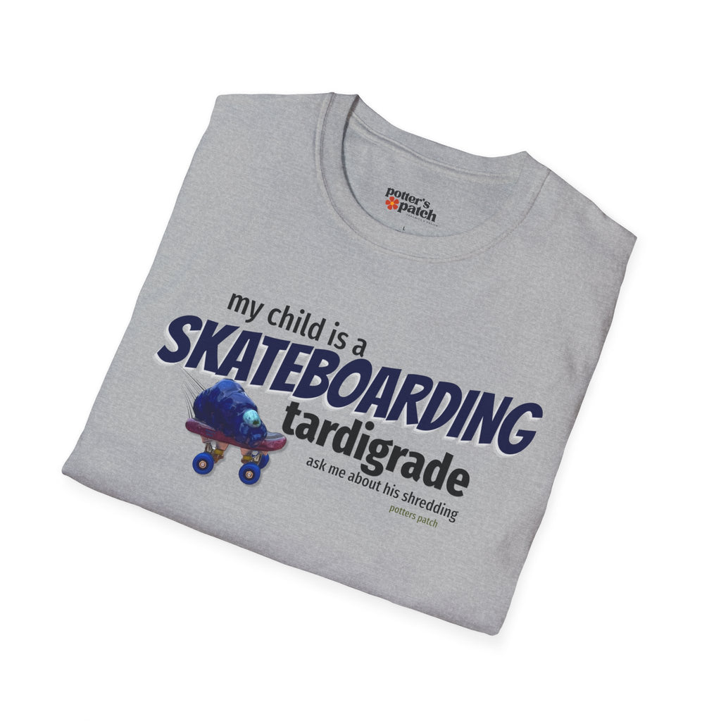 My Child Is a Skateboarding Tardigrade Graphic T-Shirt
