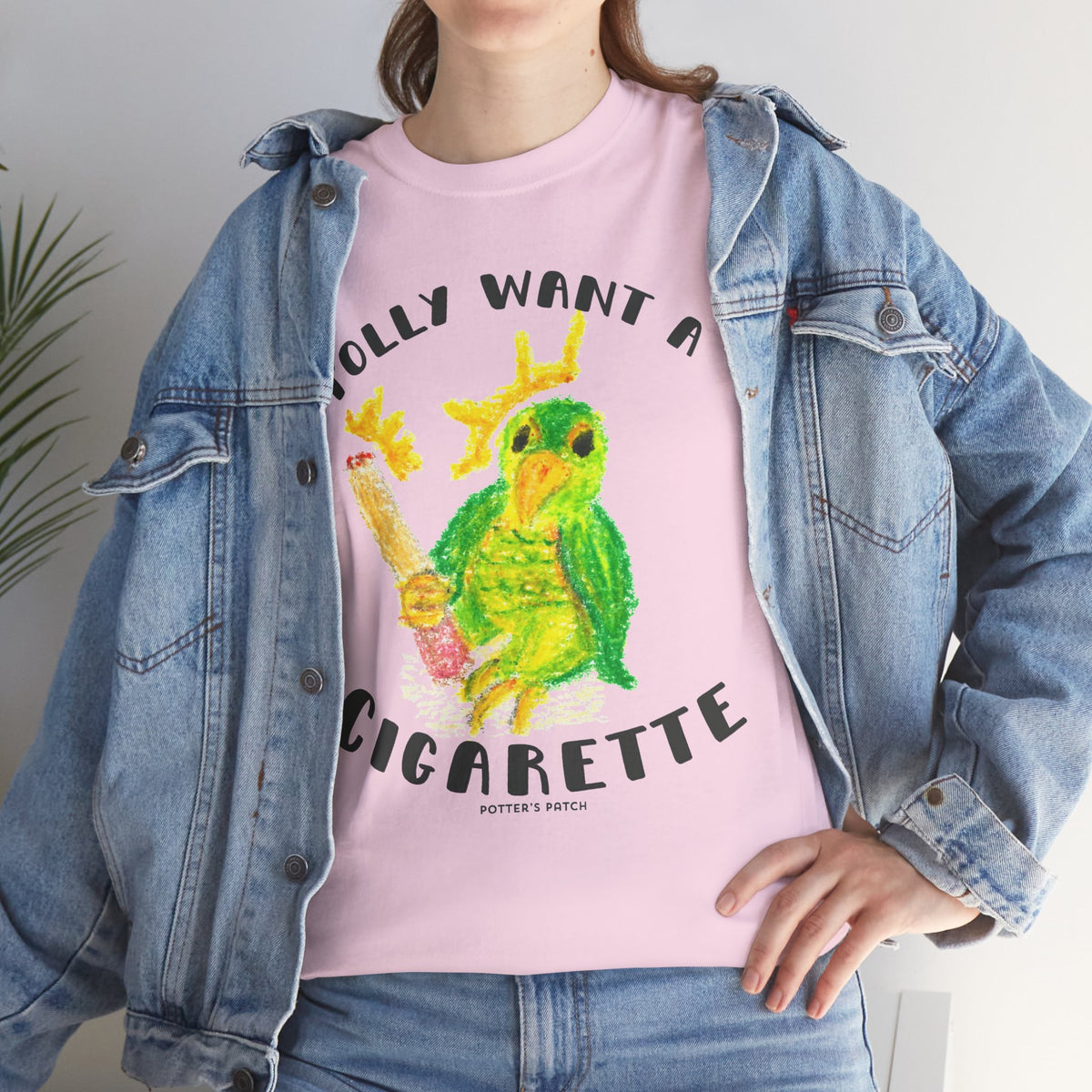 Bird 'Polly Wants a Cigarette' T‑Shirt