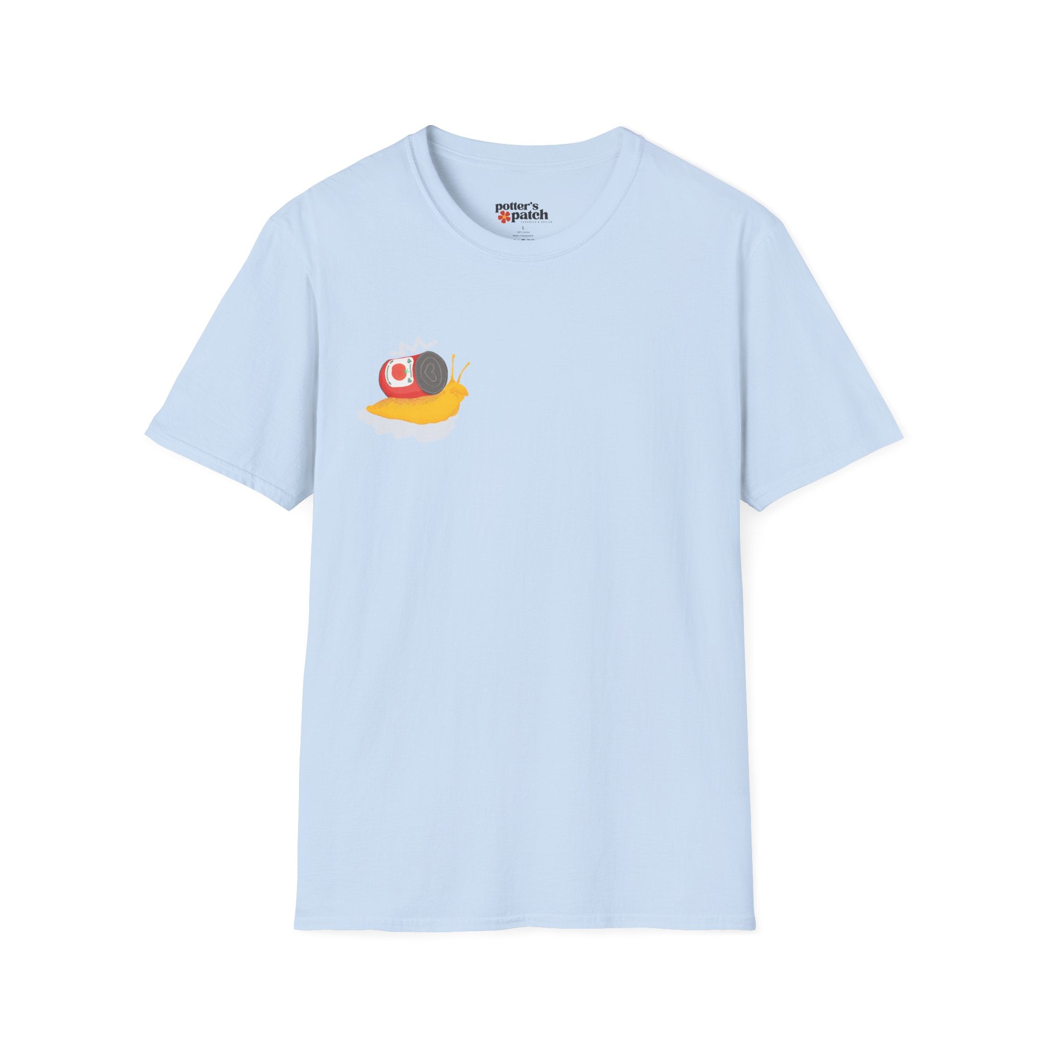 Kawaii Soup Snail T-Shirt | Whimsical Escargot Graphic Tee