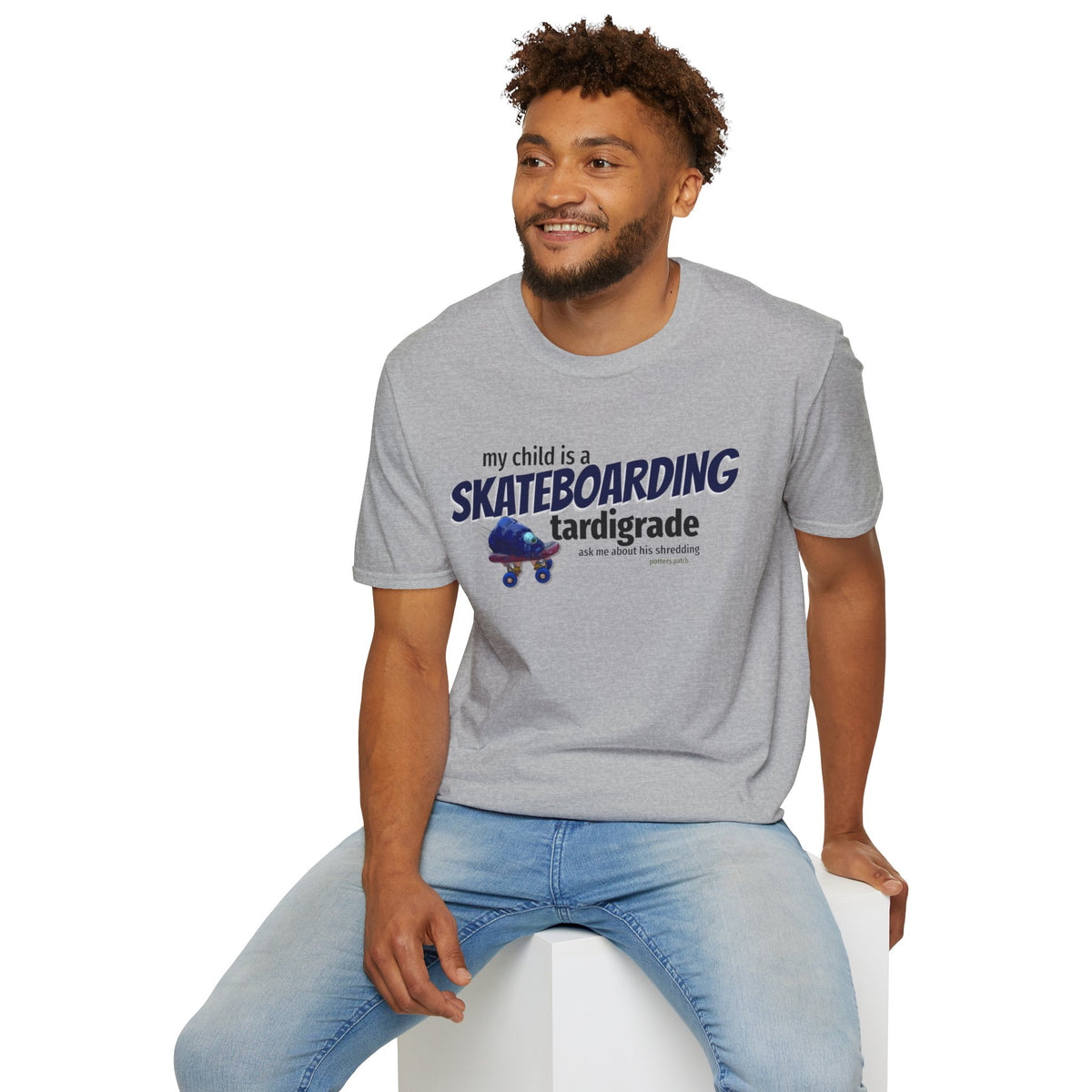 My Child Is a Skateboarding Tardigrade Graphic T-Shirt
