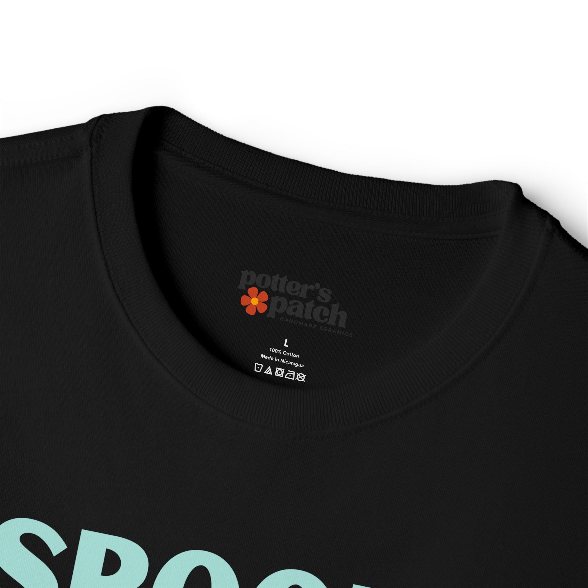 Spooky Ghost Skater Tee — Cute Pastel Halloween Skateboard Oversized T-Shirt