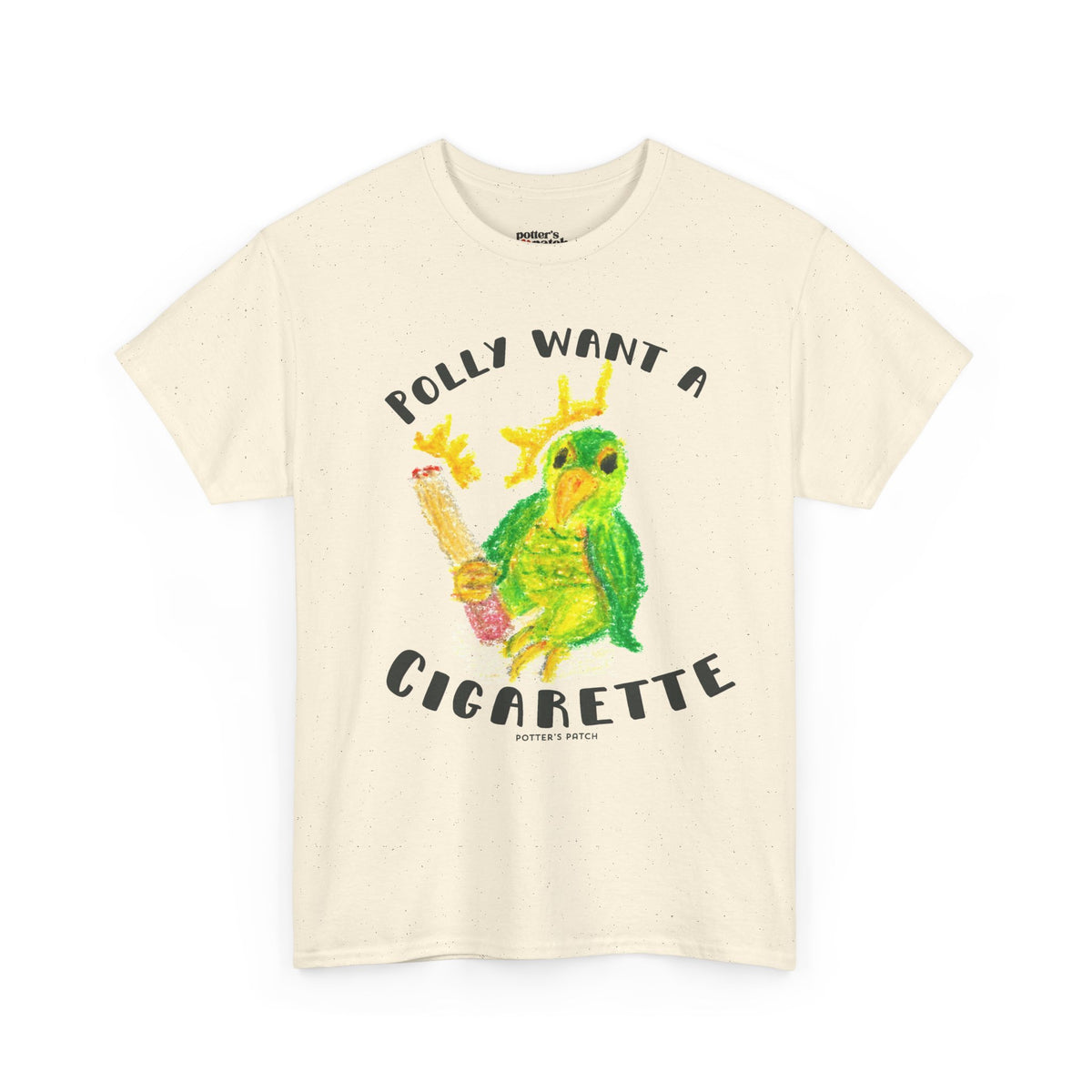 Bird 'Polly Wants a Cigarette' T‑Shirt