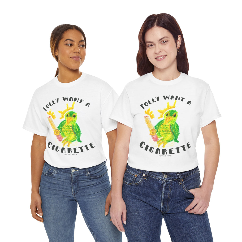 Bird 'Polly Wants a Cigarette' T‑Shirt