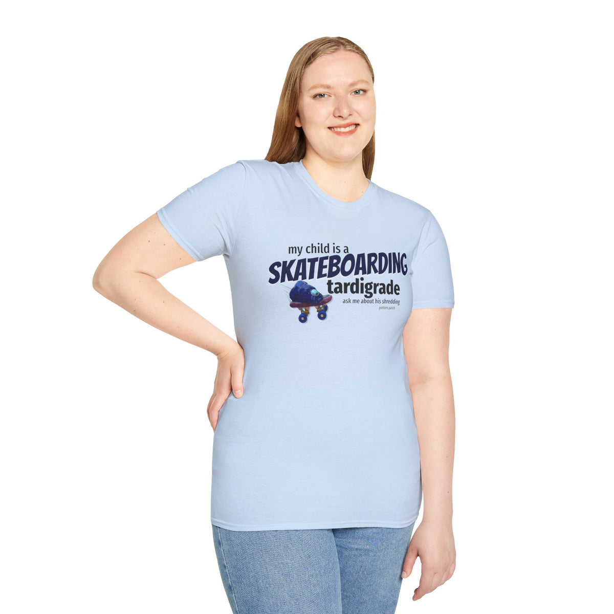 My Child Is a Skateboarding Tardigrade Graphic T-Shirt