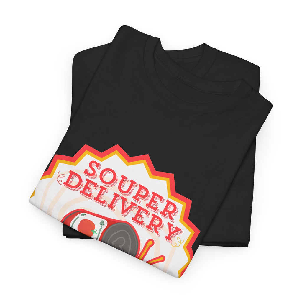 Souper Delivery T-Shirt | Retro Snail Graphic Tee