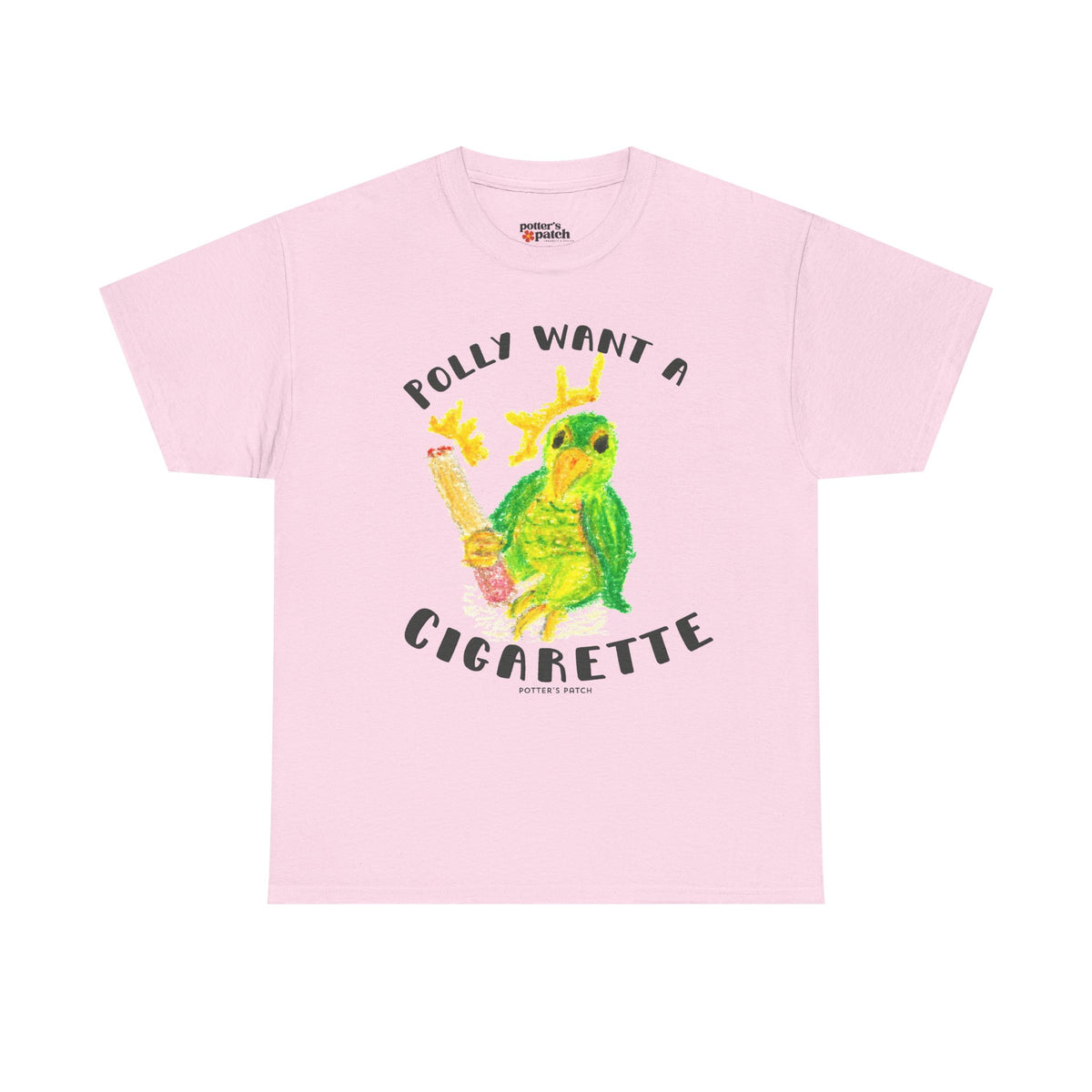 Bird 'Polly Wants a Cigarette' T‑Shirt