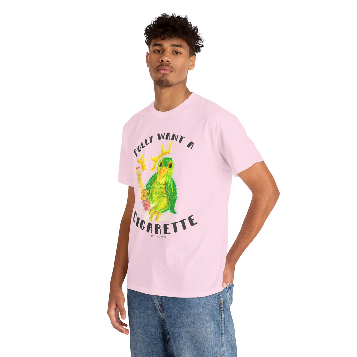 Bird 'Polly Wants a Cigarette' T‑Shirt