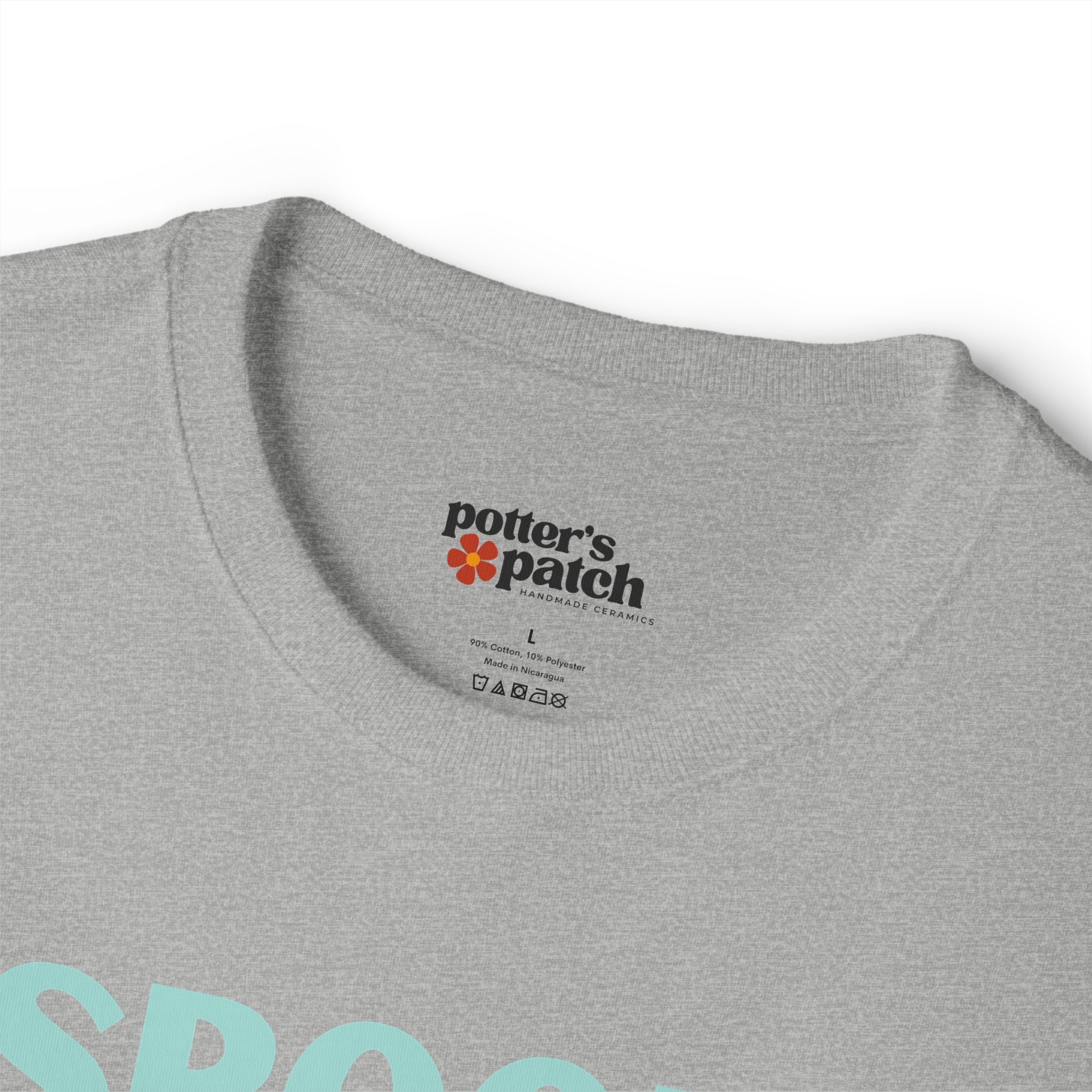 Spooky Ghost Skater Tee — Cute Pastel Halloween Skateboard Oversized T-Shirt