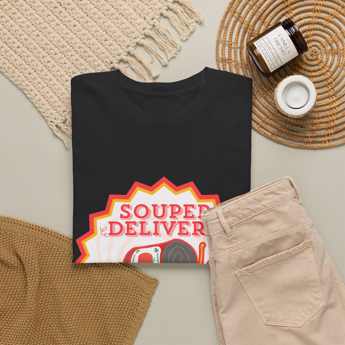 Souper Delivery T-Shirt | Retro Snail Graphic Tee