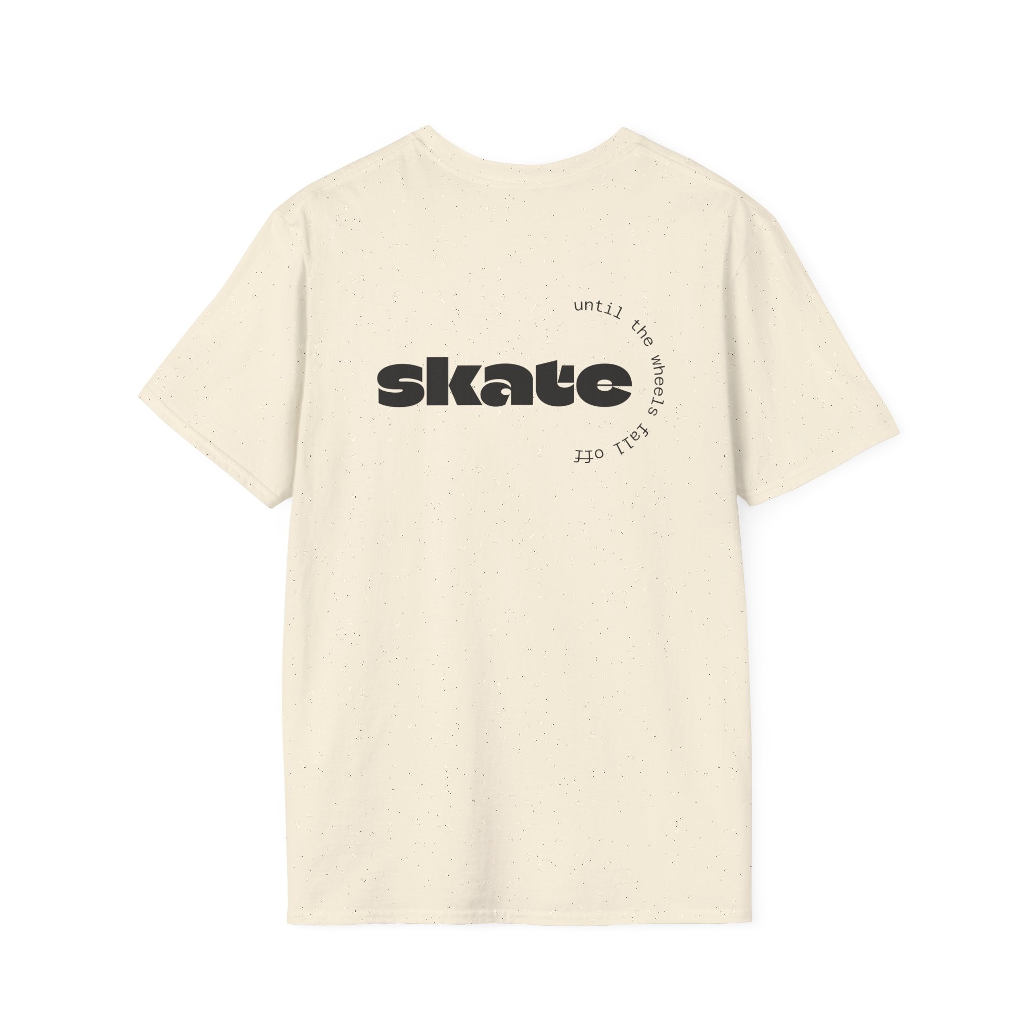 Skate or Die Ghost with Skateboard Deck T-Shirt | Skateboarder tee