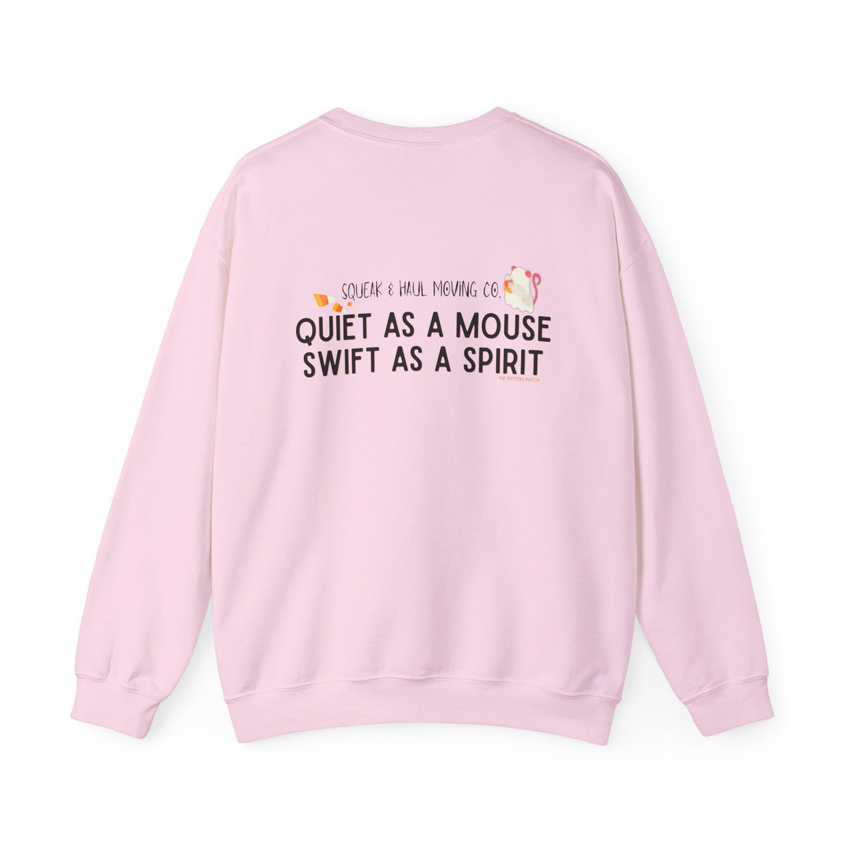Squeak & Haul Ghost Mouse Unisex Crewneck Sweatshirt