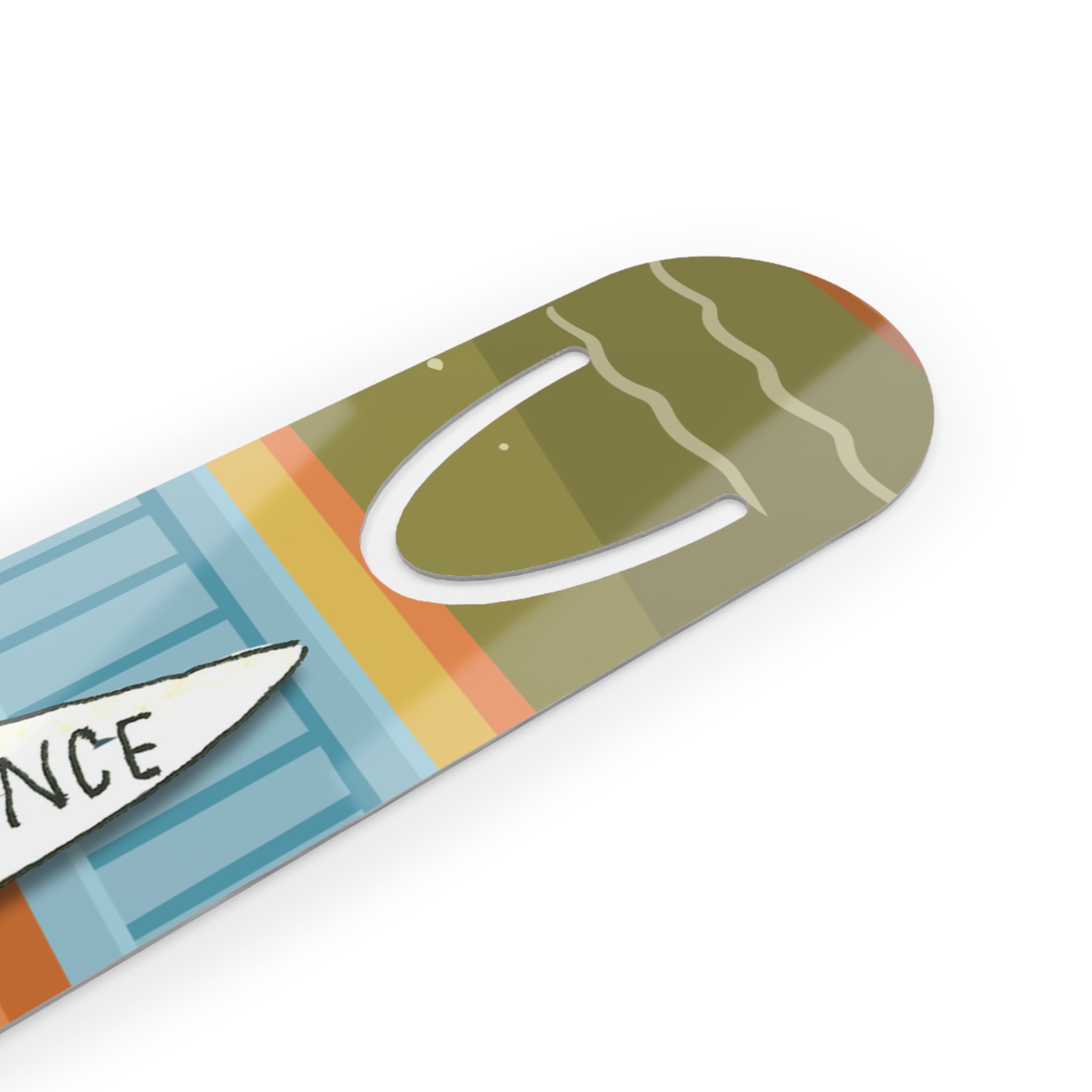 Dunce Cat bookmark | Metal bookmark with illustrated grumpy cat