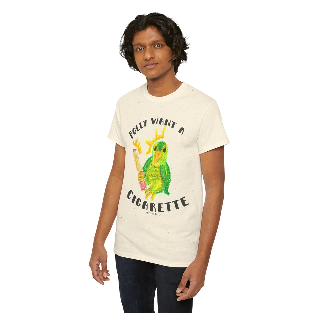Bird 'Polly Wants a Cigarette' T‑Shirt
