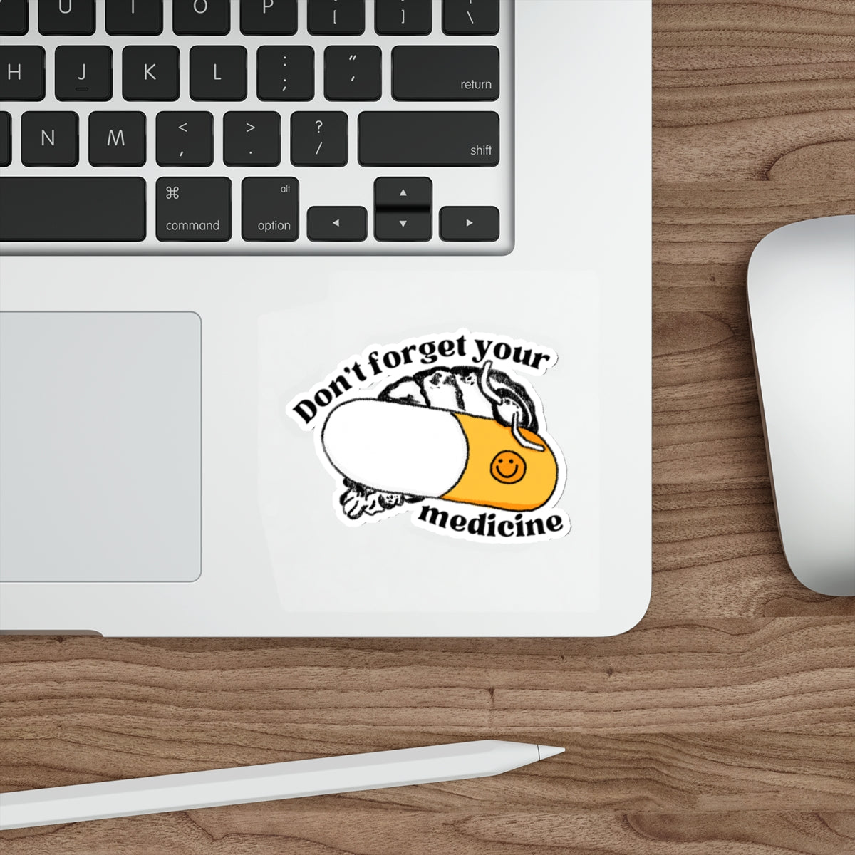 Isopod Pill Self Care Die-Cut Sticker