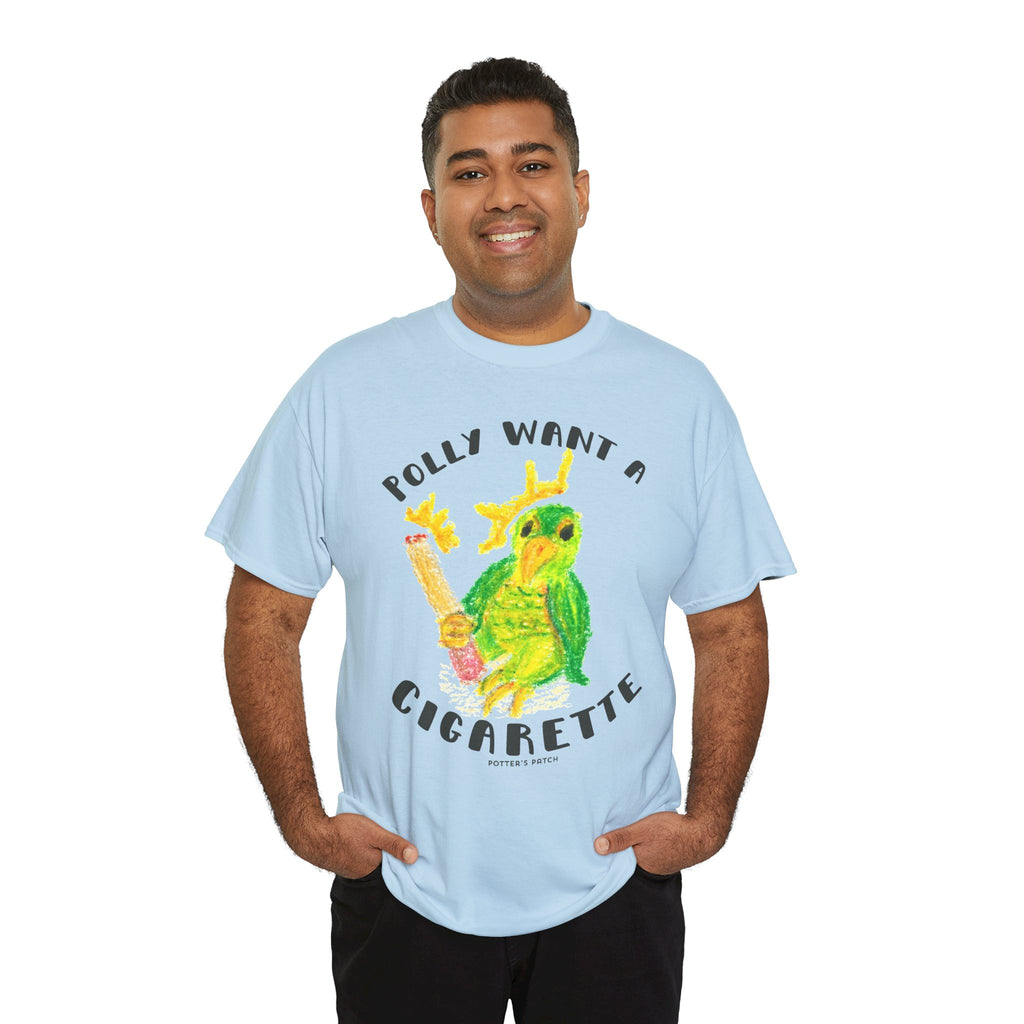 Bird 'Polly Wants a Cigarette' T‑Shirt