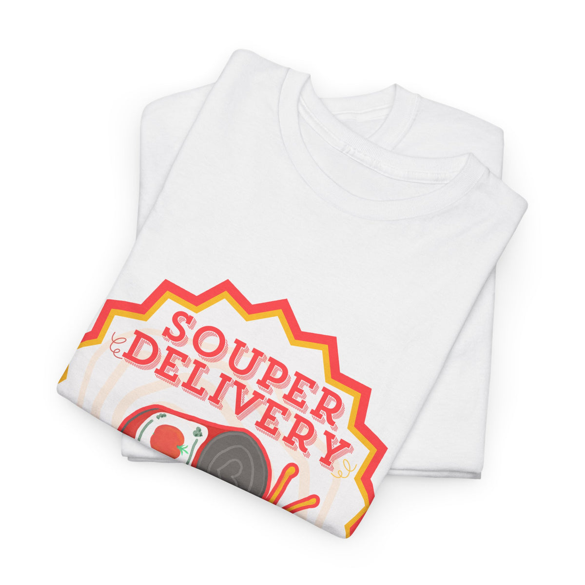Souper Delivery T-Shirt | Retro Snail Graphic Tee