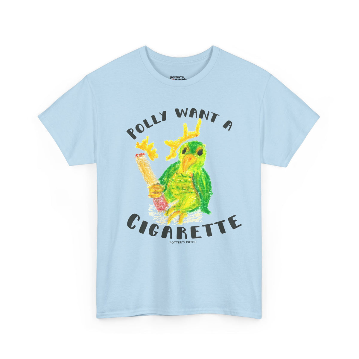 Bird 'Polly Wants a Cigarette' T‑Shirt
