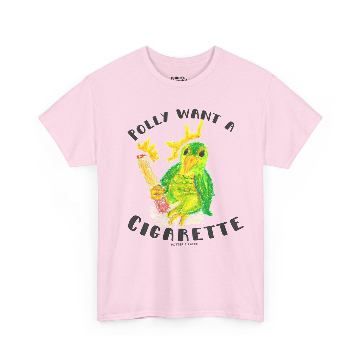 Bird 'Polly Wants a Cigarette' T‑Shirt