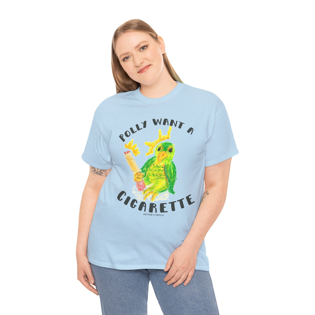 Bird 'Polly Wants a Cigarette' T‑Shirt