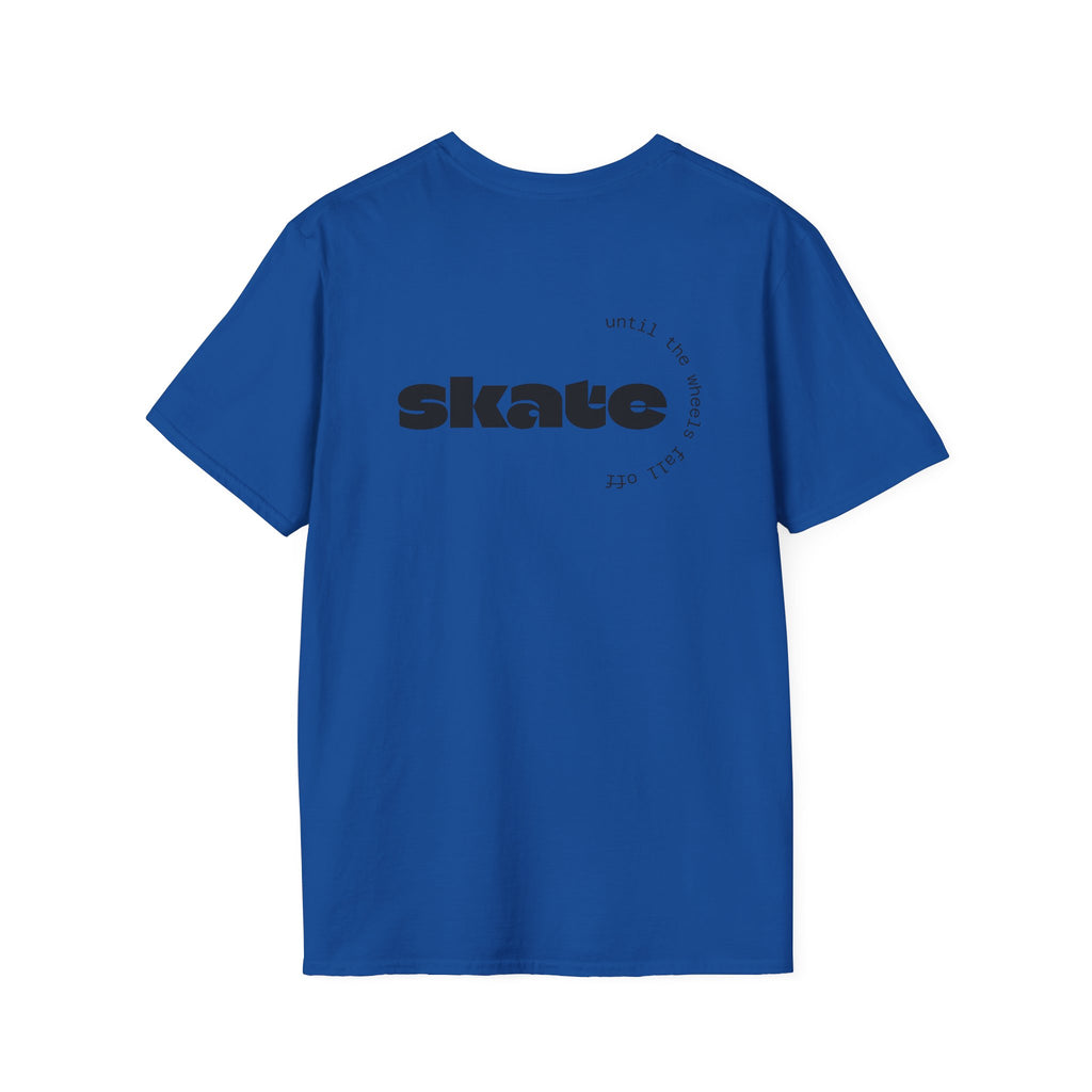 Skate or Die Ghost with Skateboard Deck T-Shirt | Skateboarder tee