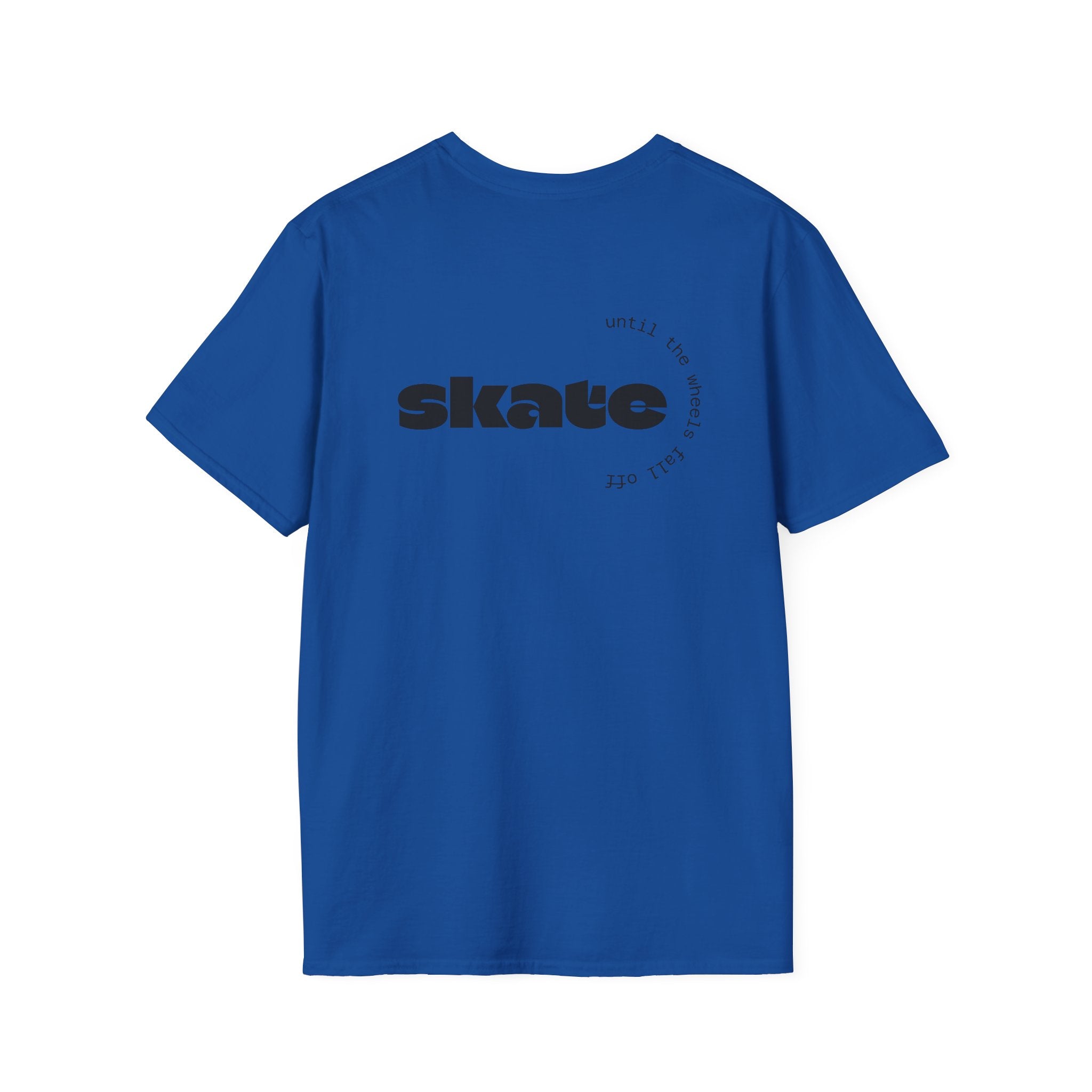 Skate or Die Ghost with Skateboard Deck T-Shirt | Skateboarder tee