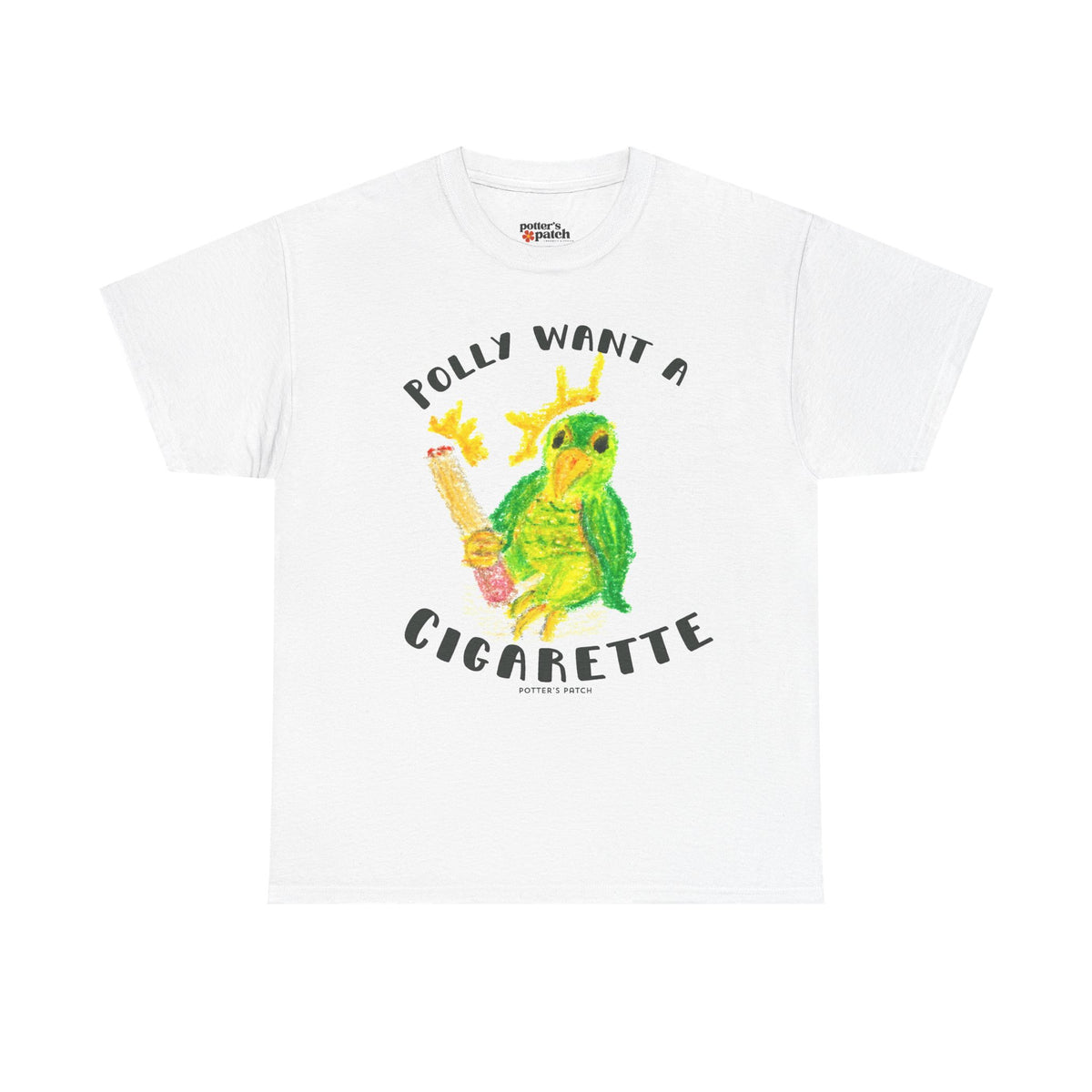 Bird 'Polly Wants a Cigarette' T‑Shirt