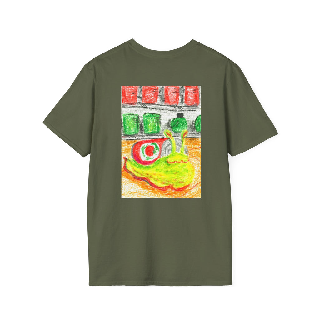 Kawaii Soup Snail T-Shirt | Whimsical Escargot Graphic Tee