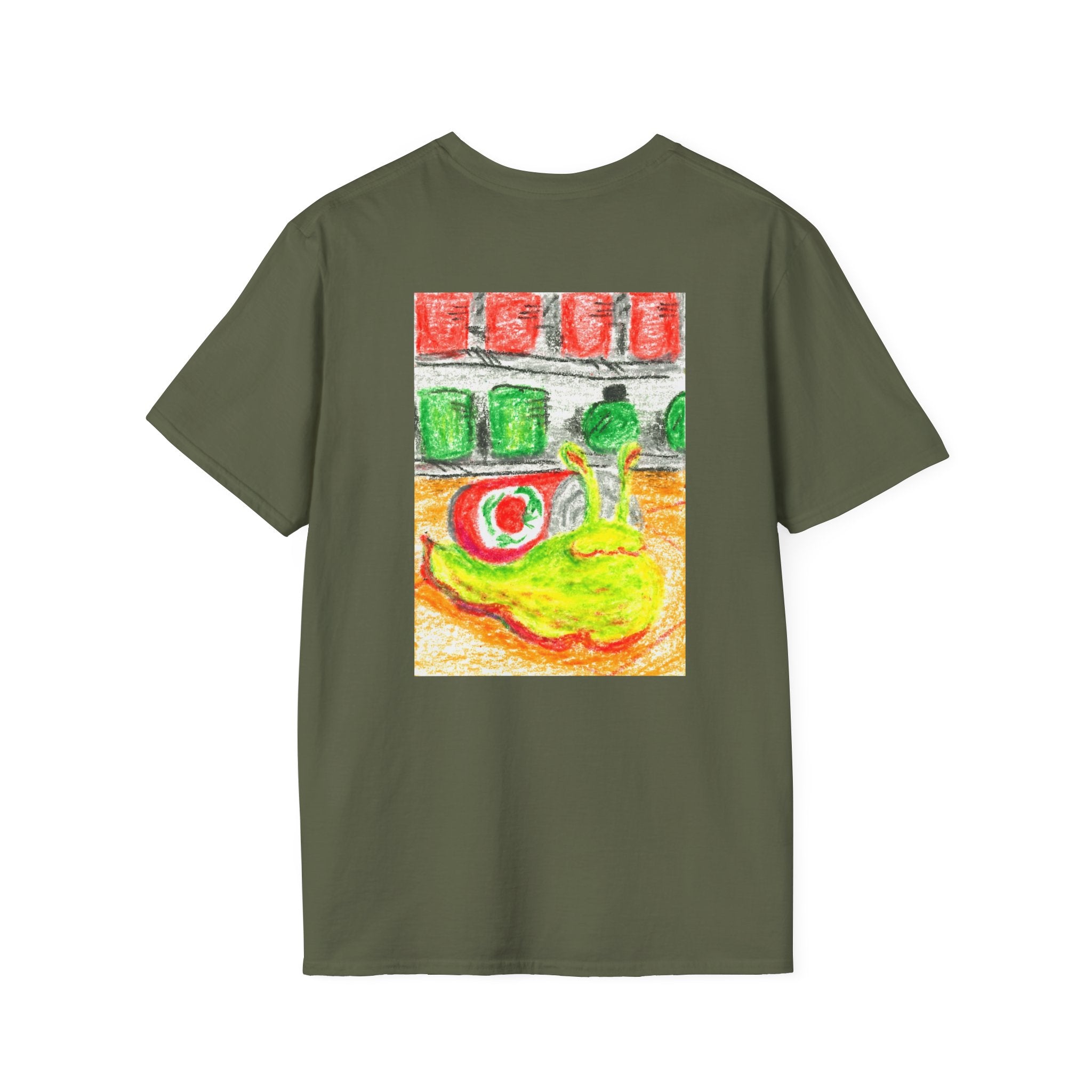 Kawaii Soup Snail T-Shirt | Whimsical Escargot Graphic Tee