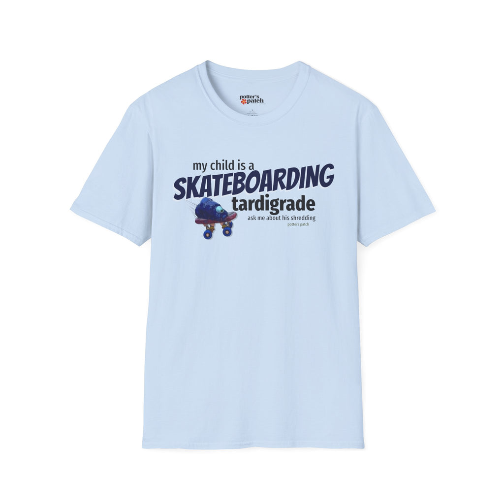 My Child Is a Skateboarding Tardigrade Graphic T-Shirt