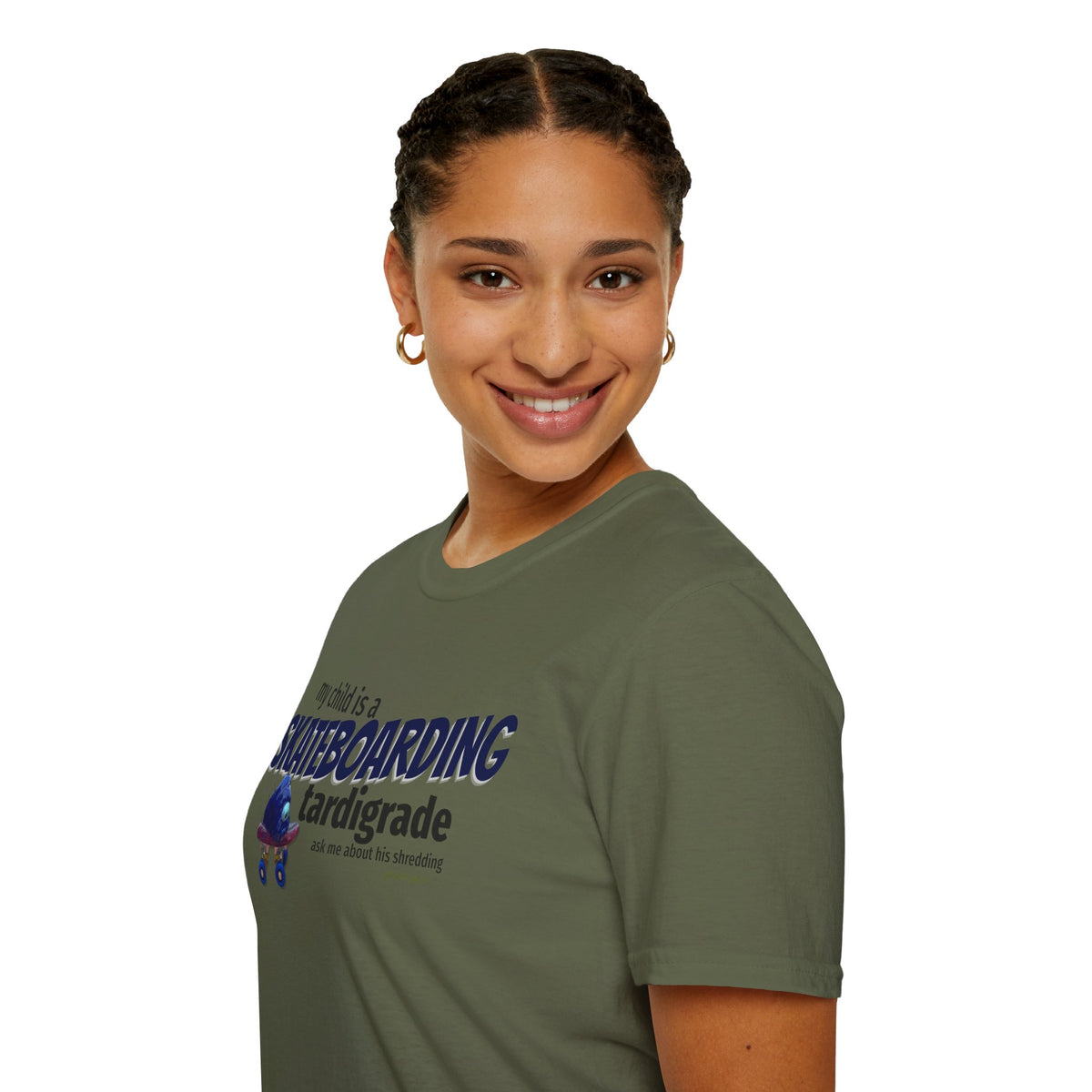 My Child Is a Skateboarding Tardigrade Graphic T-Shirt