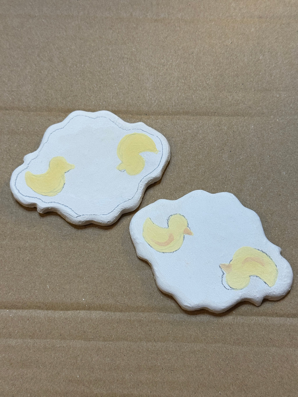 Rubber Duck Dishwasher Magnet | Handmade Ceramic Kitchen Decor