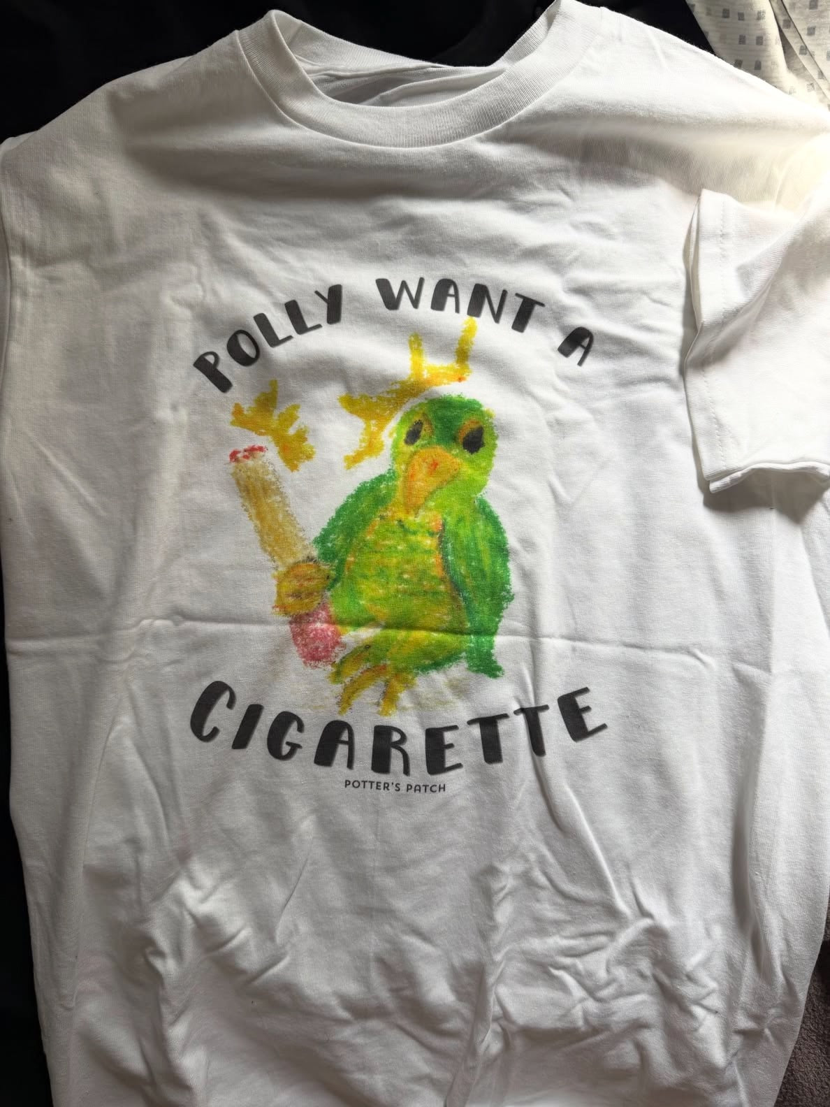 Bird 'Polly Wants a Cigarette' T‑Shirt