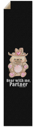 Bear With Me, Partner Cowboy Bear Longboard Griptape