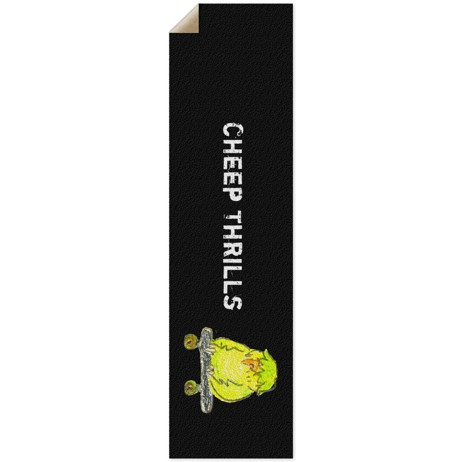 Cheep Thrills Bird Skateboard Grip Tape | 9 x 33 in