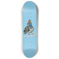 Winging It Pigeon Pinwheel Hat Blue Skateboard