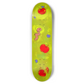 Outer Space Worm and Isopods Cartoon Illustrated Skateboard