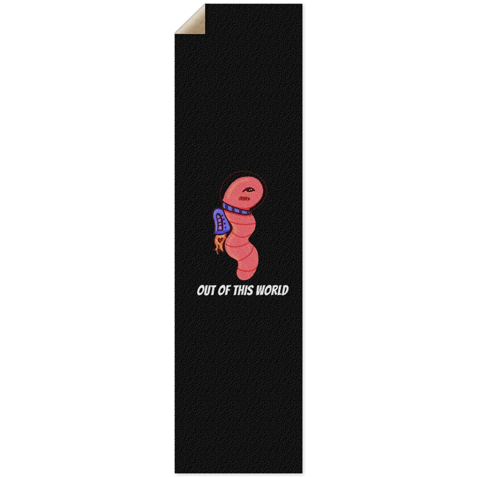 Custom Astroworm Griptape Out of this World 9"x33"
